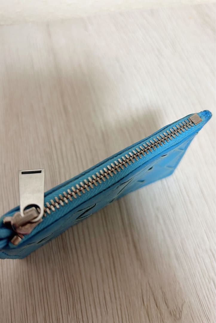 ボッテガヴェネタ・レザー イントレチャート キーリング付きケース