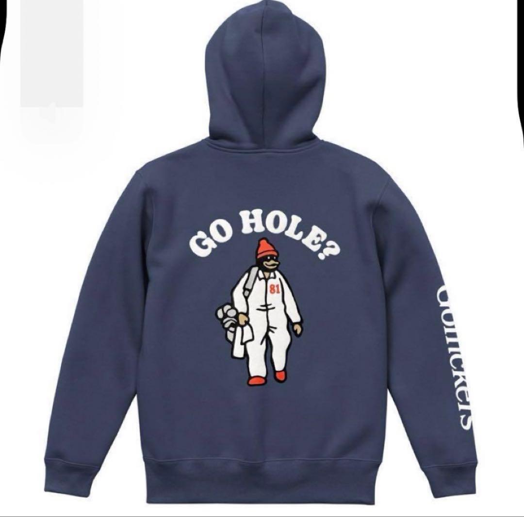 Golfickers ゴルフパーカー　Mサイズ　ネイビー