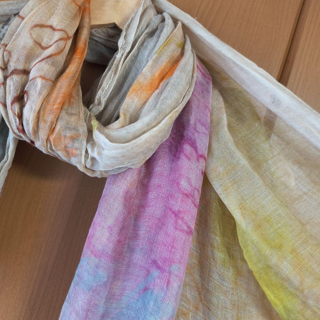 Faliero Sarti　旧イギリスポンド柄ストール　ファリエロ サルティ