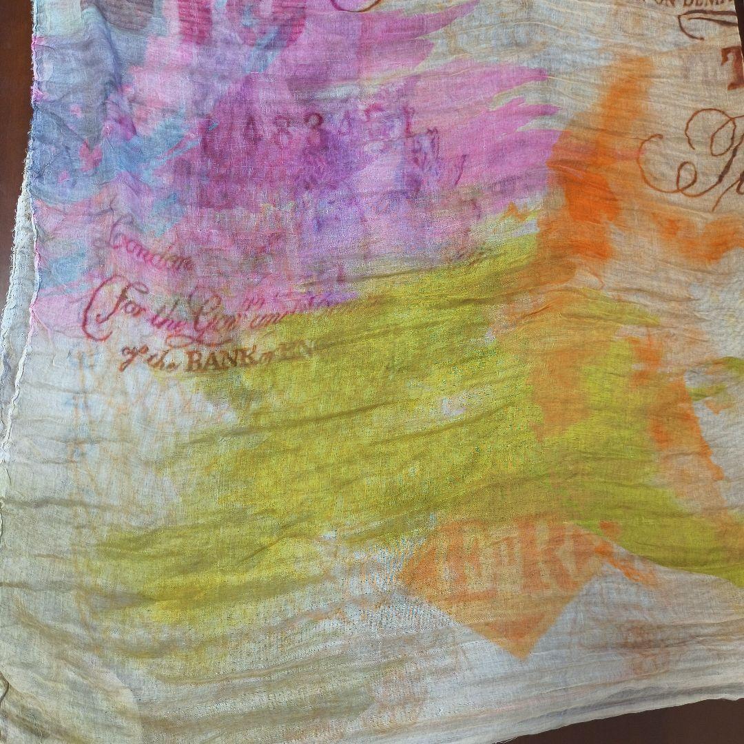 Faliero Sarti　旧イギリスポンド柄ストール　ファリエロ サルティ