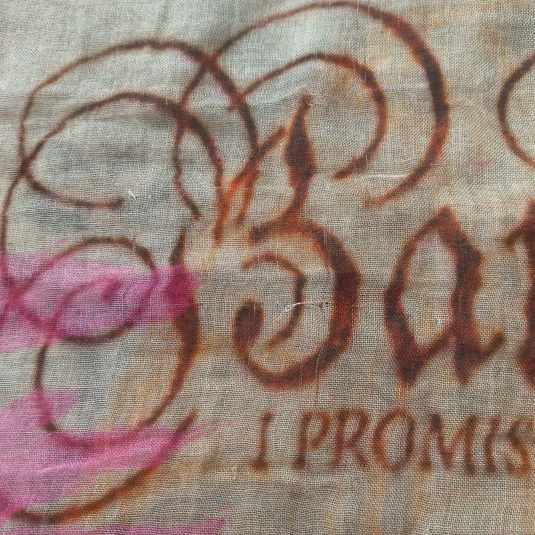 Faliero Sarti　旧イギリスポンド柄ストール　ファリエロ サルティ