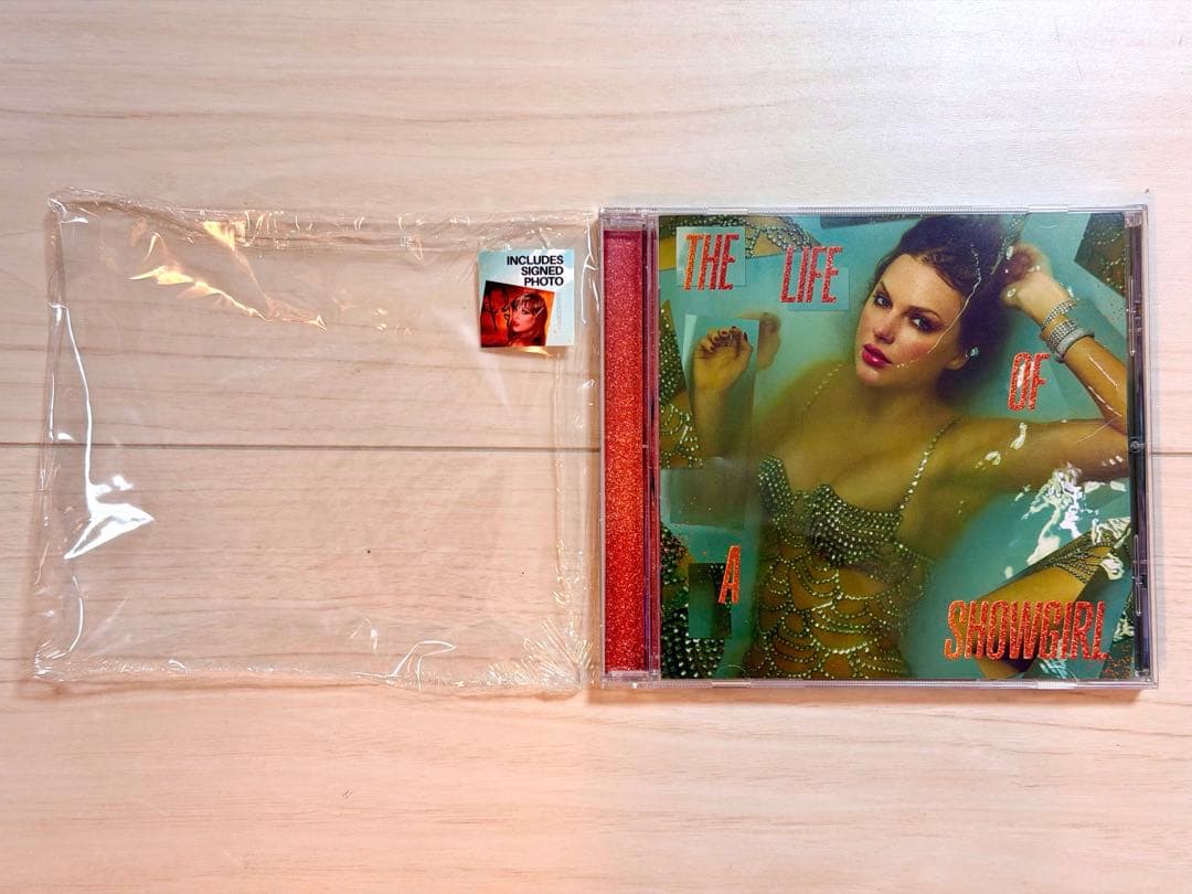 直筆サイン入り Taylor Swift TLOAS 輸入盤 CDアルバム