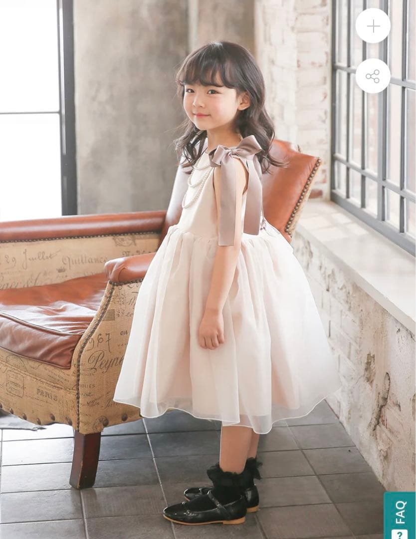 【DRESCCO】ヘラ ゴールドピンクドレス