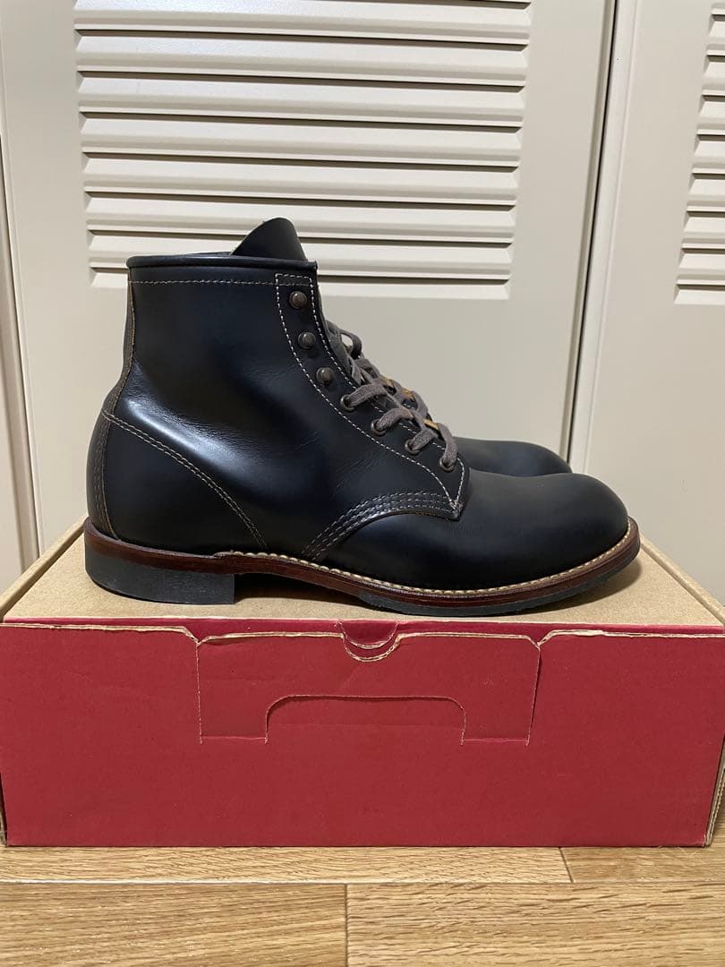 レッドウィング フラットボックス 9060 ブラック