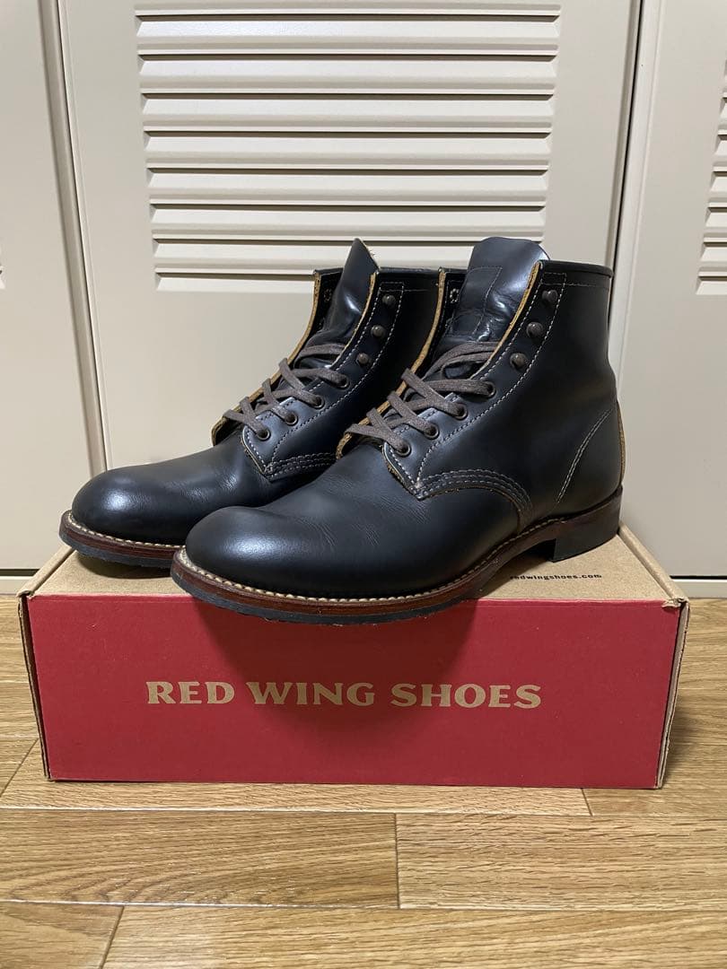 レッドウィング フラットボックス 9060 ブラック