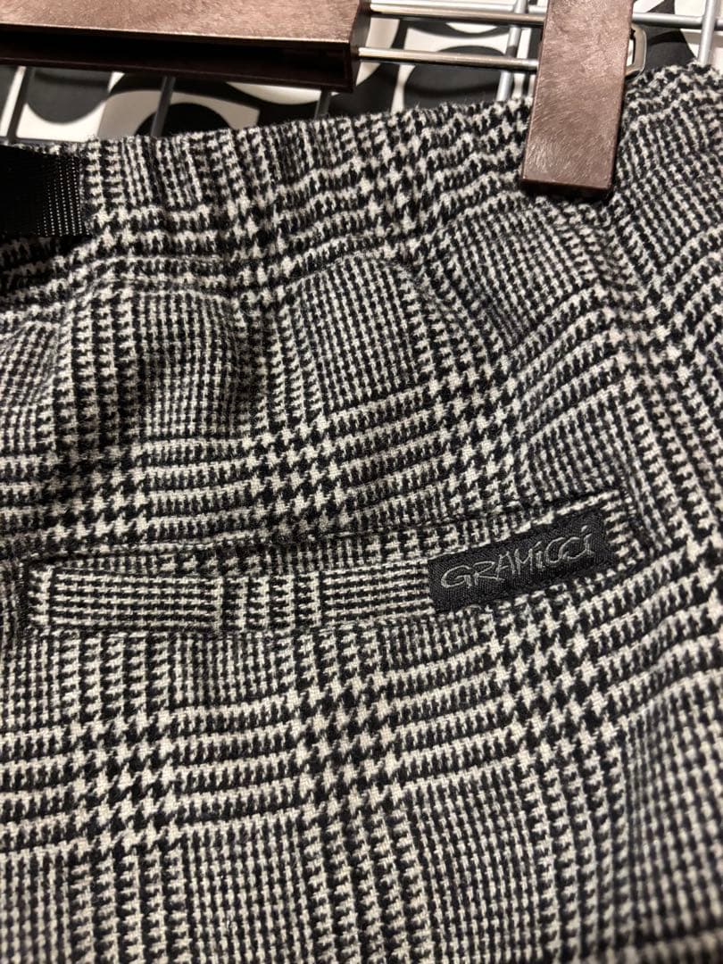 M*T様 GRAMICCI グレンチェック柄 クライミングパンツ