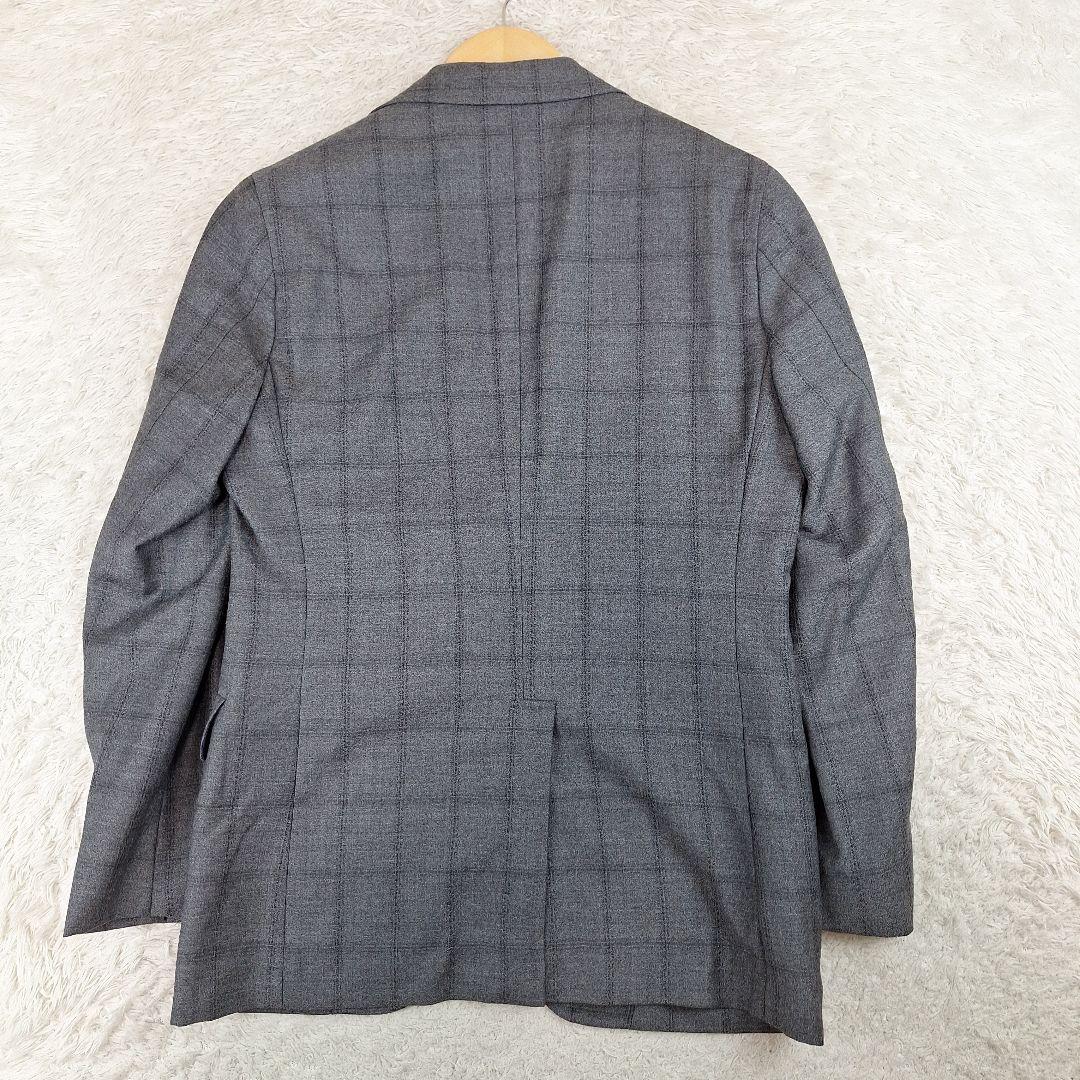 美品✨スーツセレクト　アルフレッドブラウン生地　スリーピース　A4　アジャスター