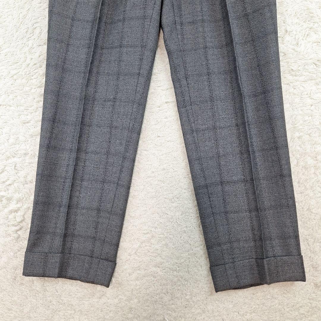 美品✨スーツセレクト　アルフレッドブラウン生地　スリーピース　A4　アジャスター