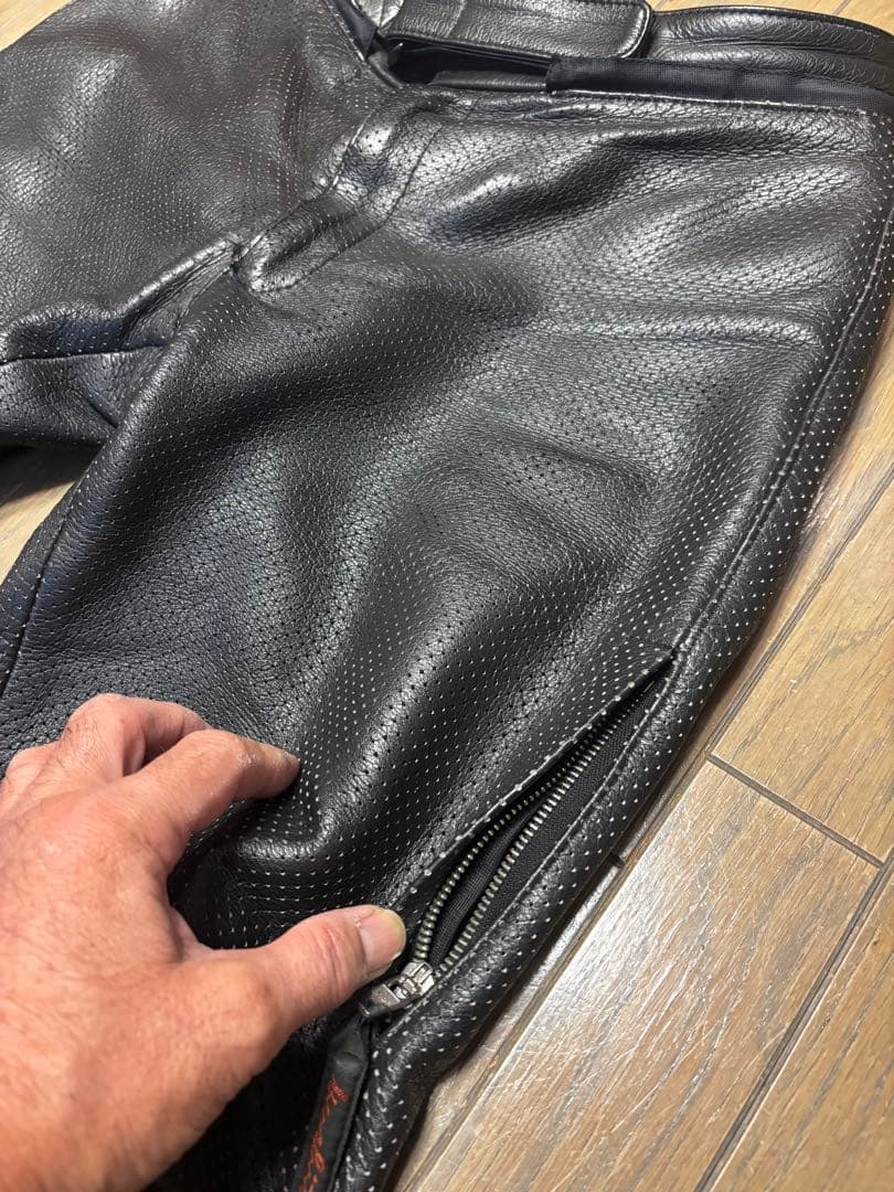 カ*ナ様 クシタニ　メッシュレザーパンツ