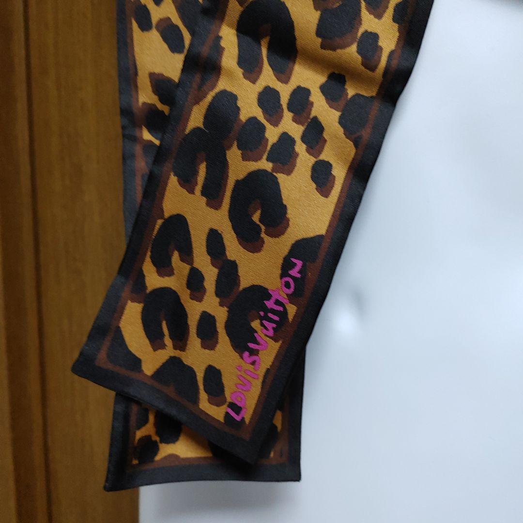 0707123　ルイヴィトン　ファーマフラー　バンドーフリュールフォックス