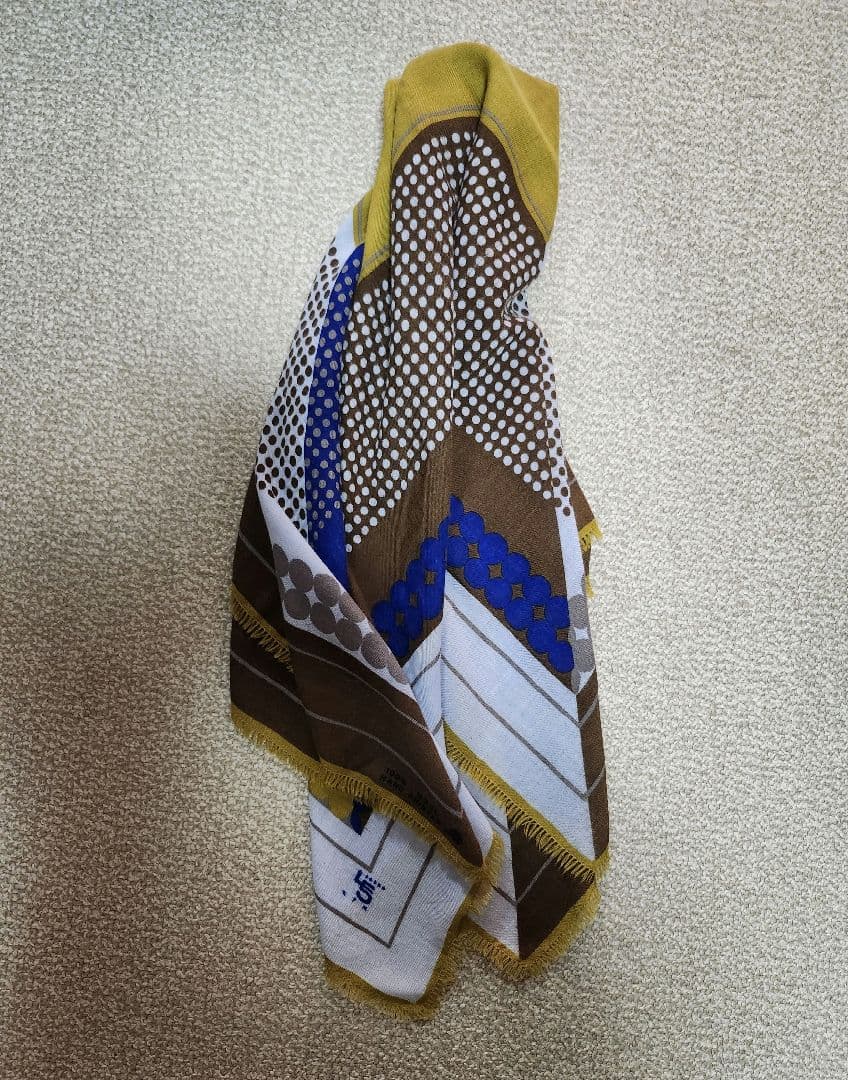 45rのストール ウール100%