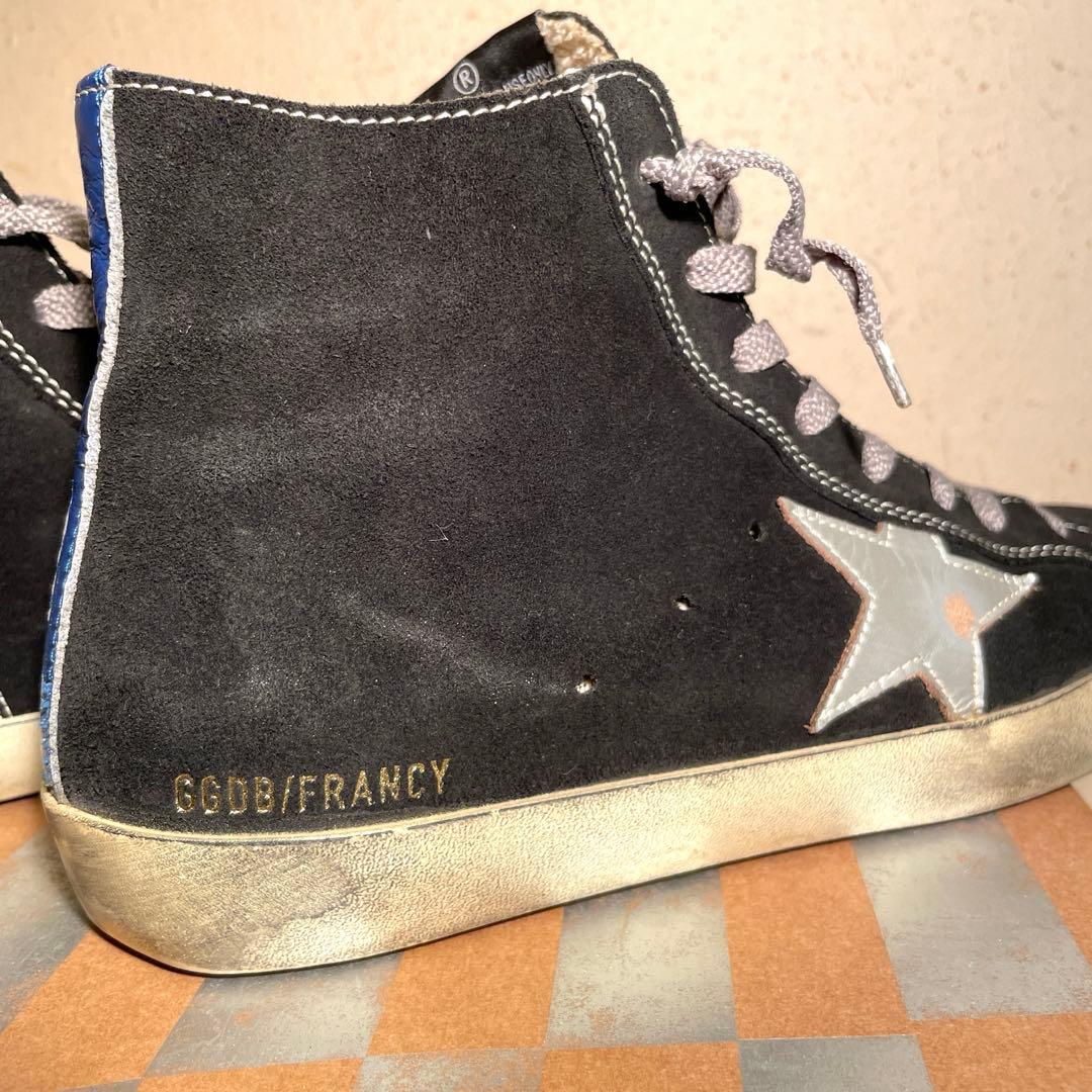 【最安値 】【レア】★ゴールデングース スニーカー 黒 38