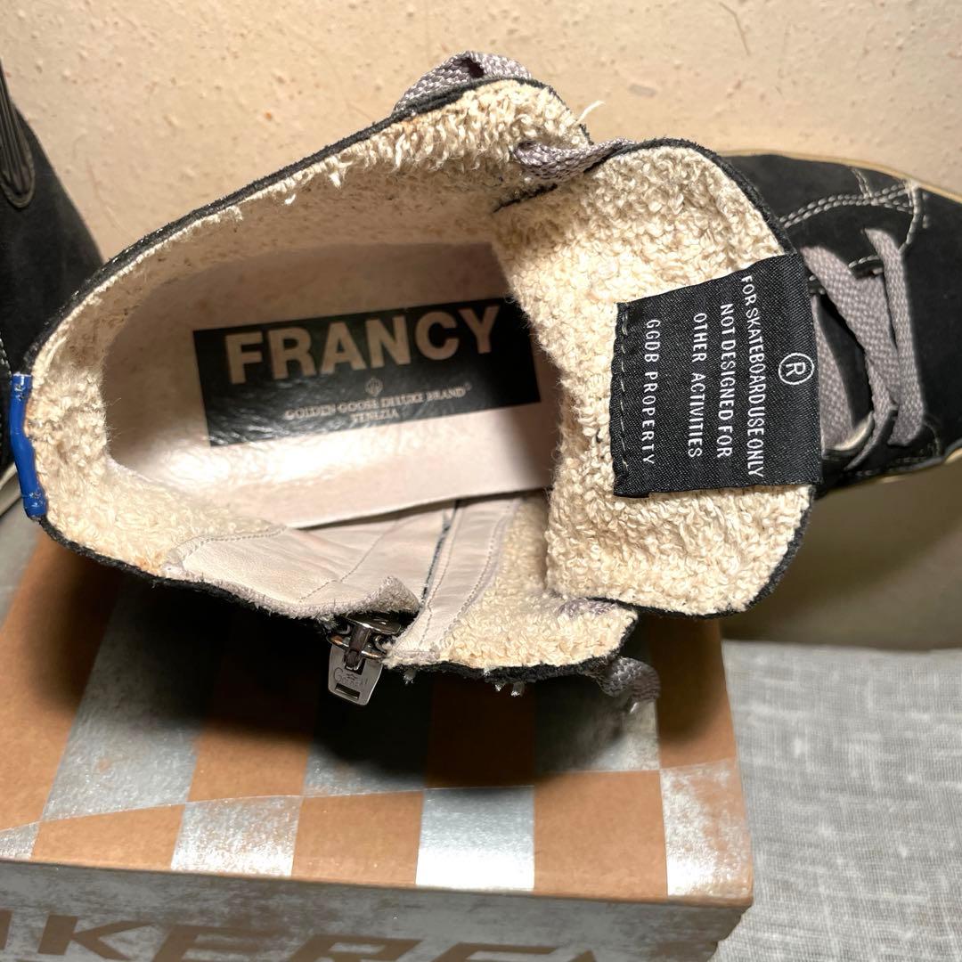 【最安値 】【レア】★ゴールデングース スニーカー 黒 38