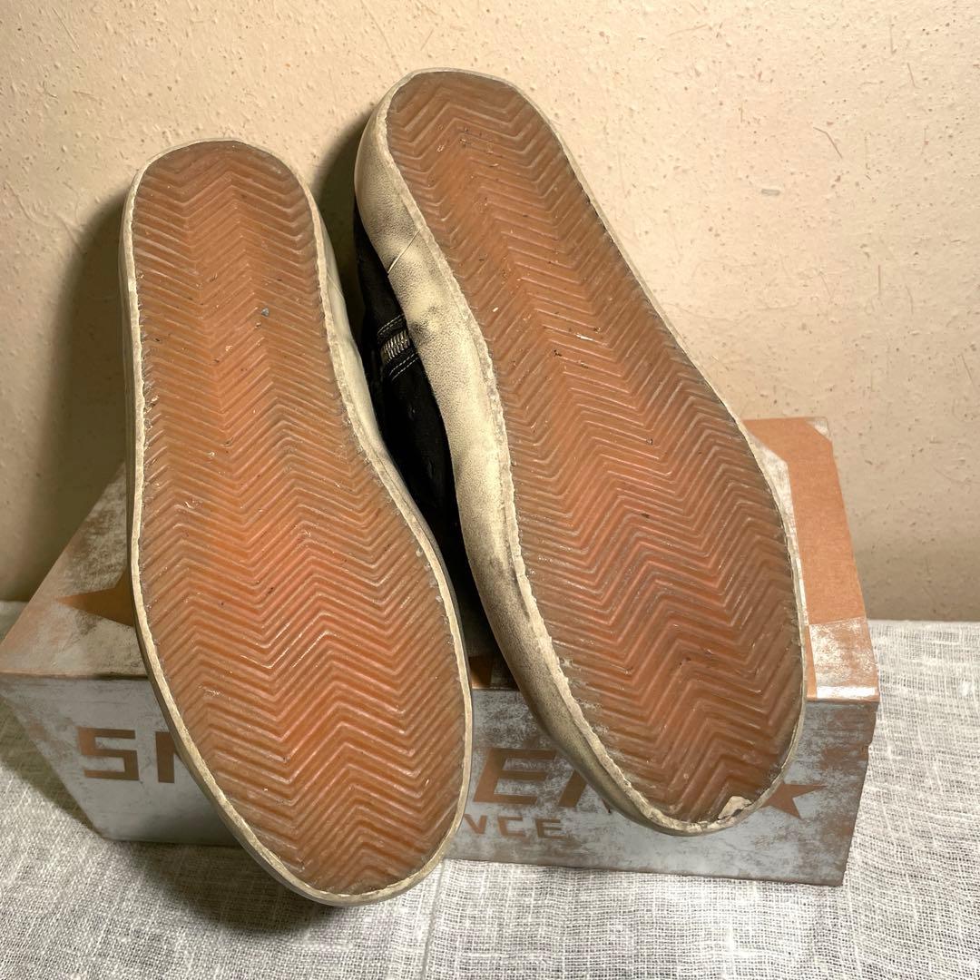 【最安値 】【レア】★ゴールデングース スニーカー 黒 38