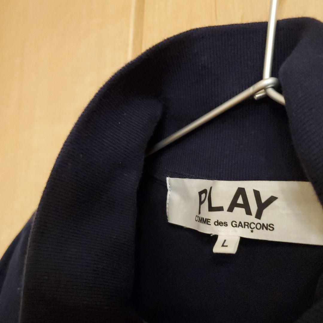 PLAY ネイビーポロシャツ　L
