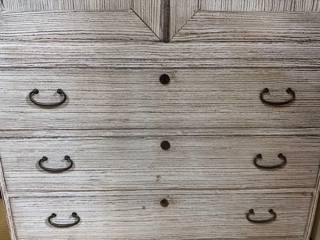 【値下げ】送料込み　中古　桐箪笥　着物　3段構成