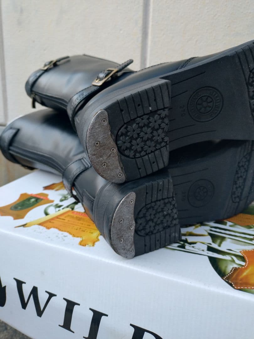 特攻ブーツ　コーストライン　ガレヨコ　黒　ワイルドウィング