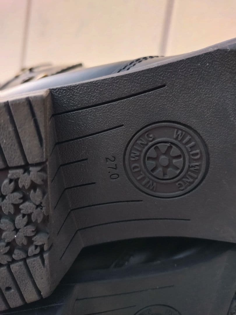 特攻ブーツ　コーストライン　ガレヨコ　黒　ワイルドウィング