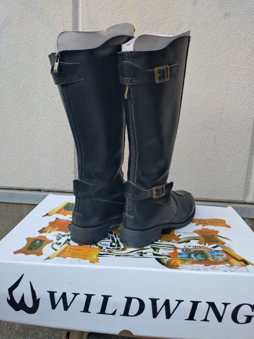 特攻ブーツ　コーストライン　ガレヨコ　黒　ワイルドウィング