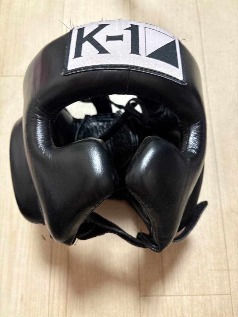 K-1アマチュア　ヒョウ柄 ボクシンググローブ ヘッドギアセット