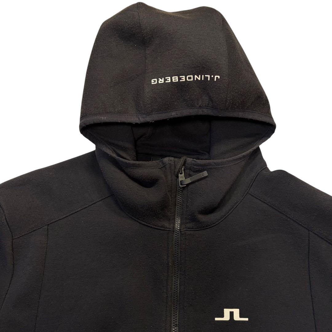 j.lindeberg ジェイリンドバーグ ジップパーカー ゴルフ ブラック L