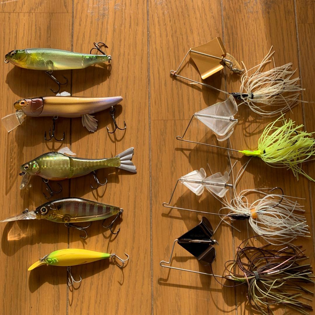 バス釣り引退　ハードルアー開封済未使用90個セット メガバス、デプス、イマカツ等