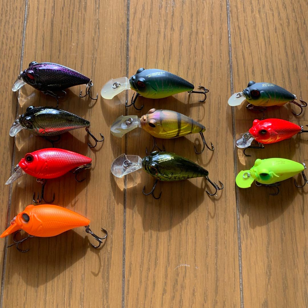 バス釣り引退　ハードルアー開封済未使用90個セット メガバス、デプス、イマカツ等