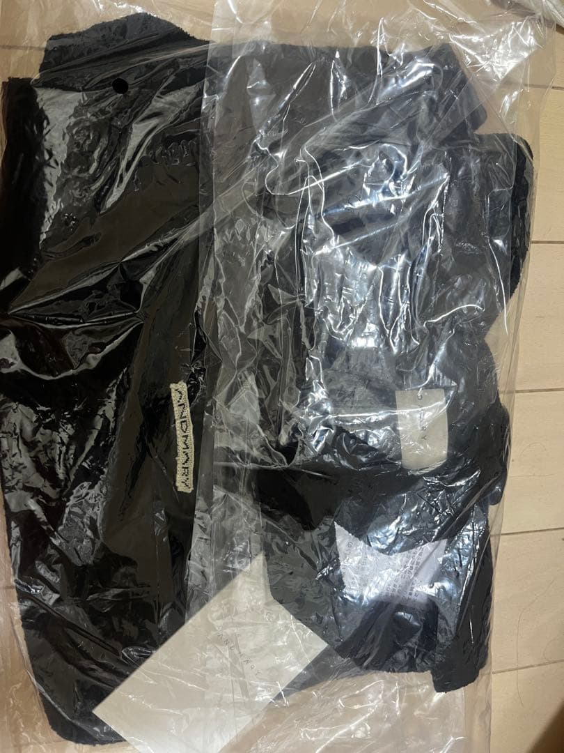 ANDMARY Avrill ribbon tops　BLACK