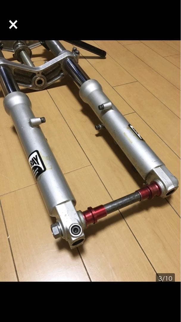 超貴重　TZ250 純正フロントフォーク 極美品　rz250等に