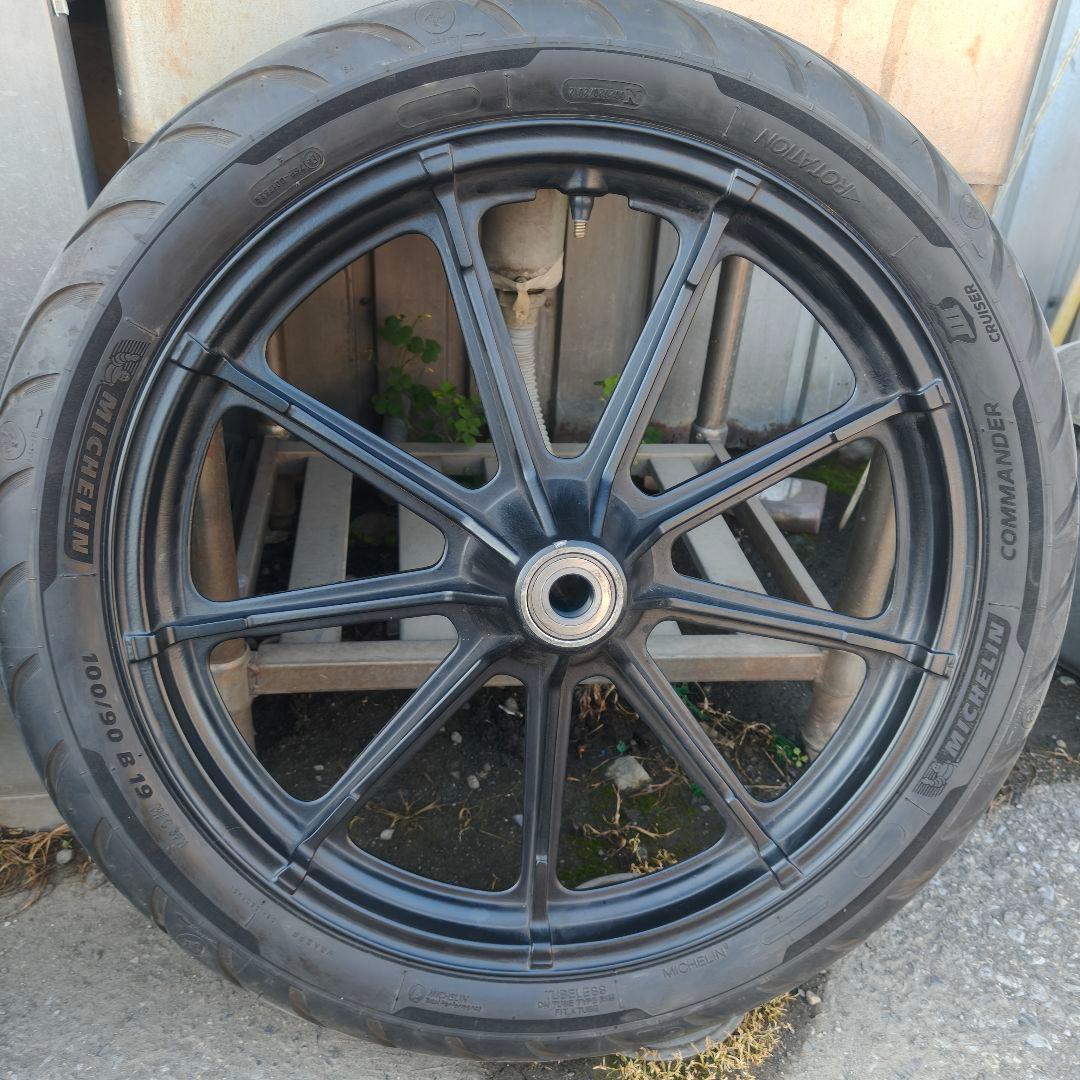 スポーツスター XL1200NS ホイール xl883 コマンダー3 フロント