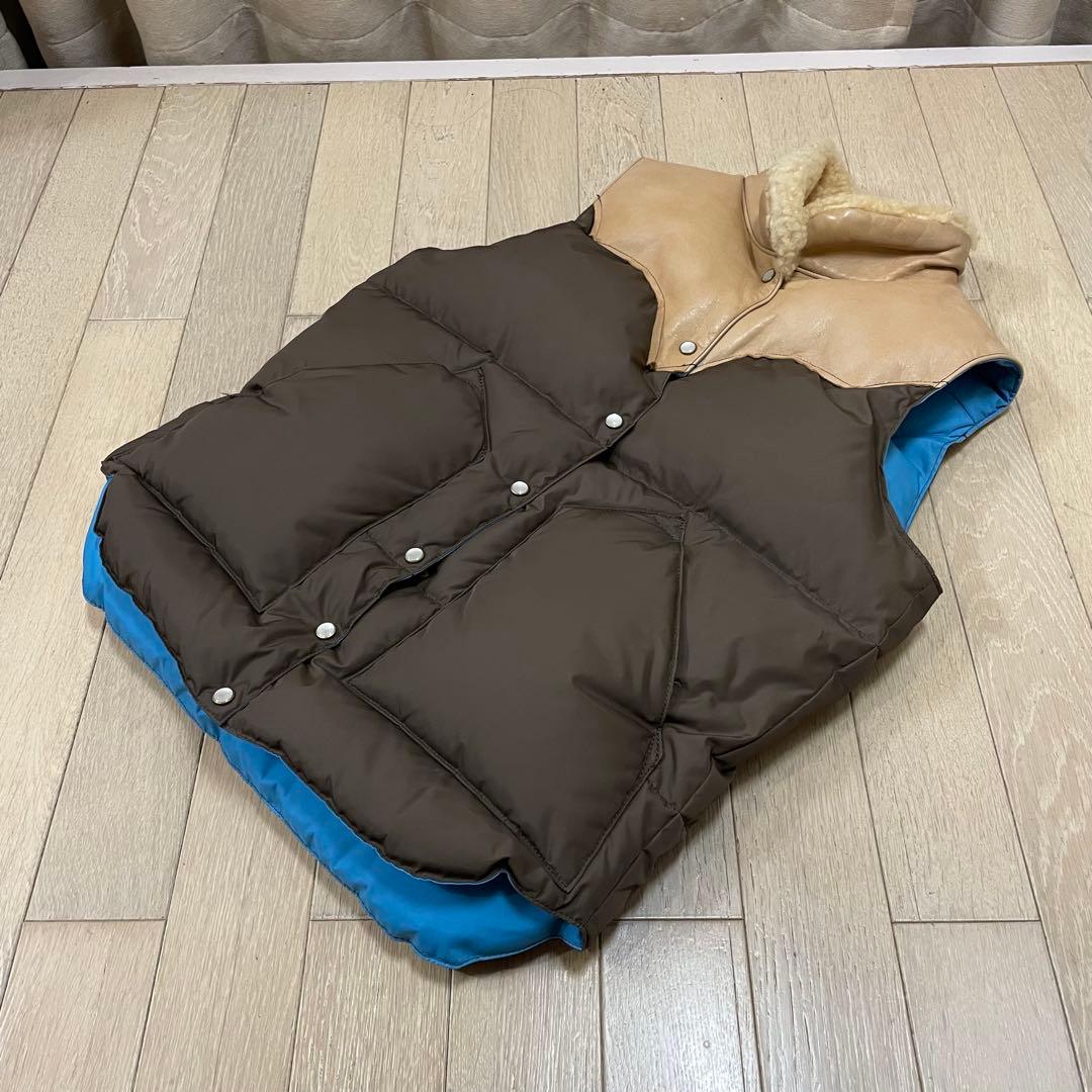 ロッキーマウンテンフェザーベッド　クリスティベスト　ダウンベスト　レディースS位