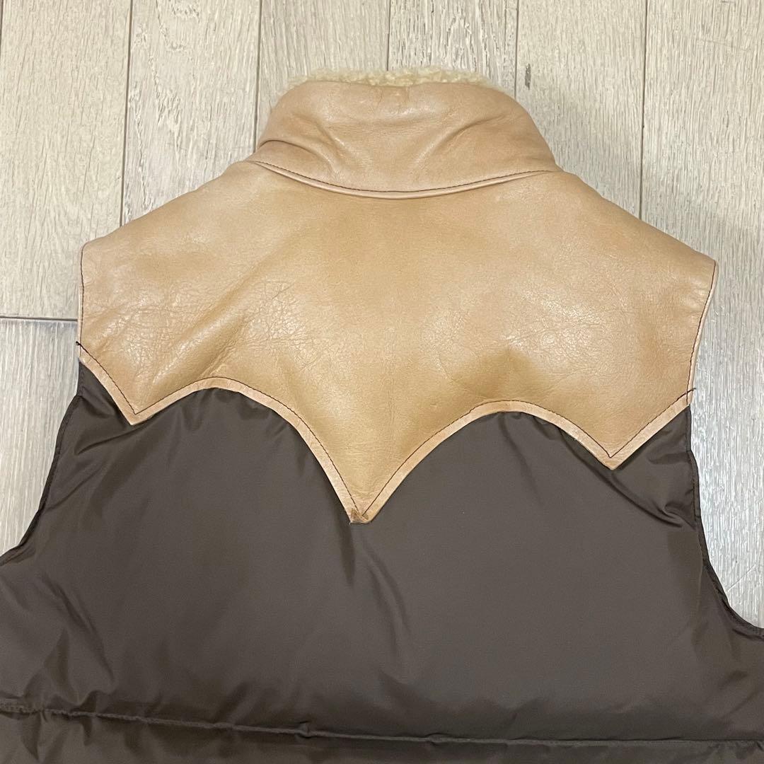 ロッキーマウンテンフェザーベッド　クリスティベスト　ダウンベスト　レディースS位