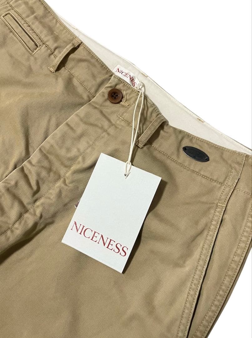 【NICENESS】MALDOON /チノパン Lサイズ/日本製