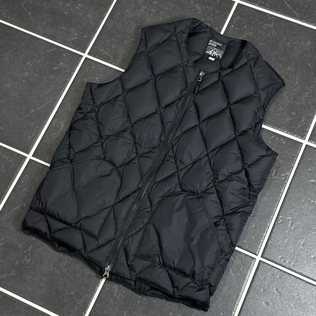 Mt.RAINIER DESIGN 【キルティング　ダウンベスト　グースダウン】