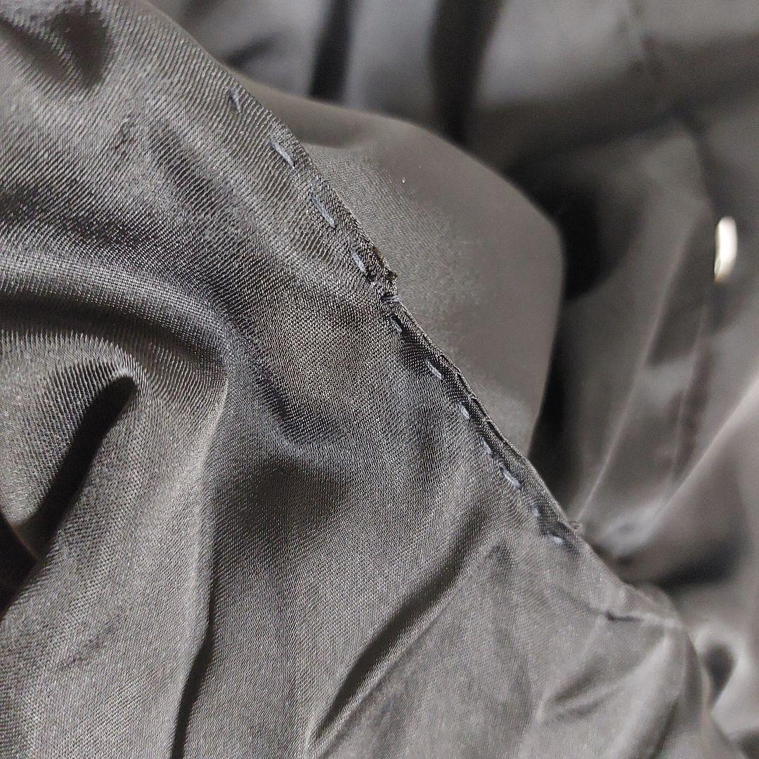 15号 ミンクファーコート SAFURON ブラック 上質毛皮 極上の肌触り