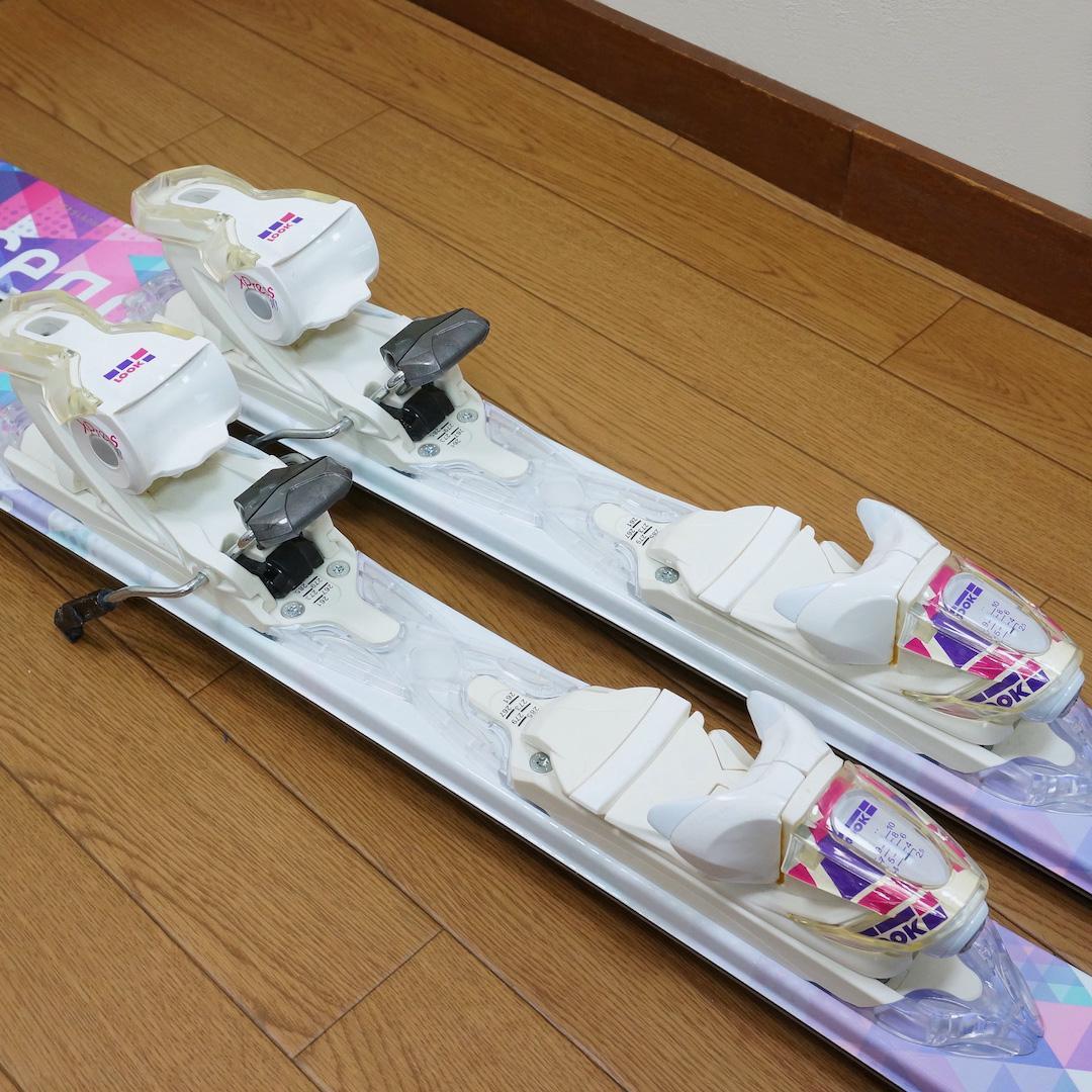 メンテ済 140cm 靴24cm HART レディース スキーセット