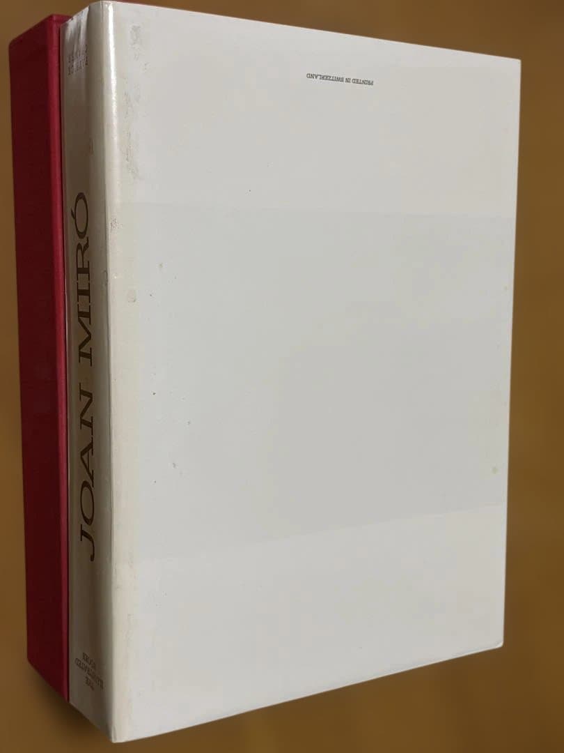 JOAN MIRÓ THE ILLUSTRATED BOOKS カタログ レゾネ