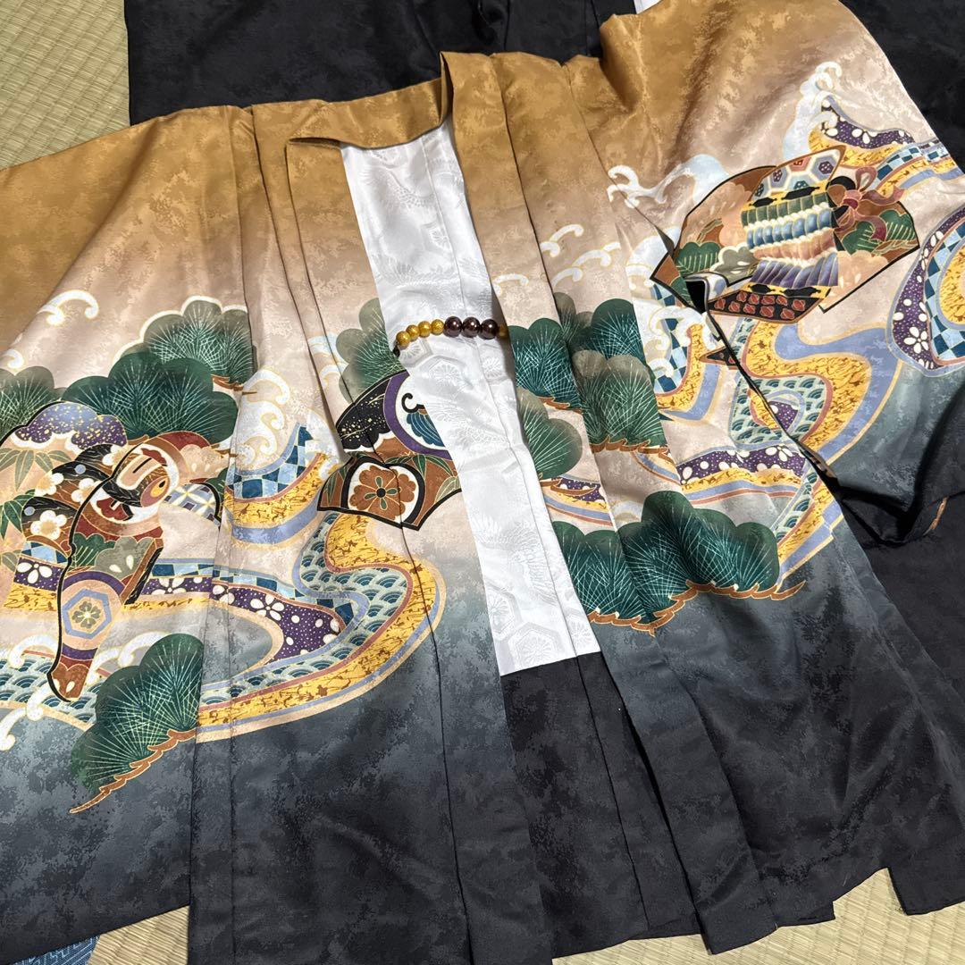 七五三　男の子　5歳　袴