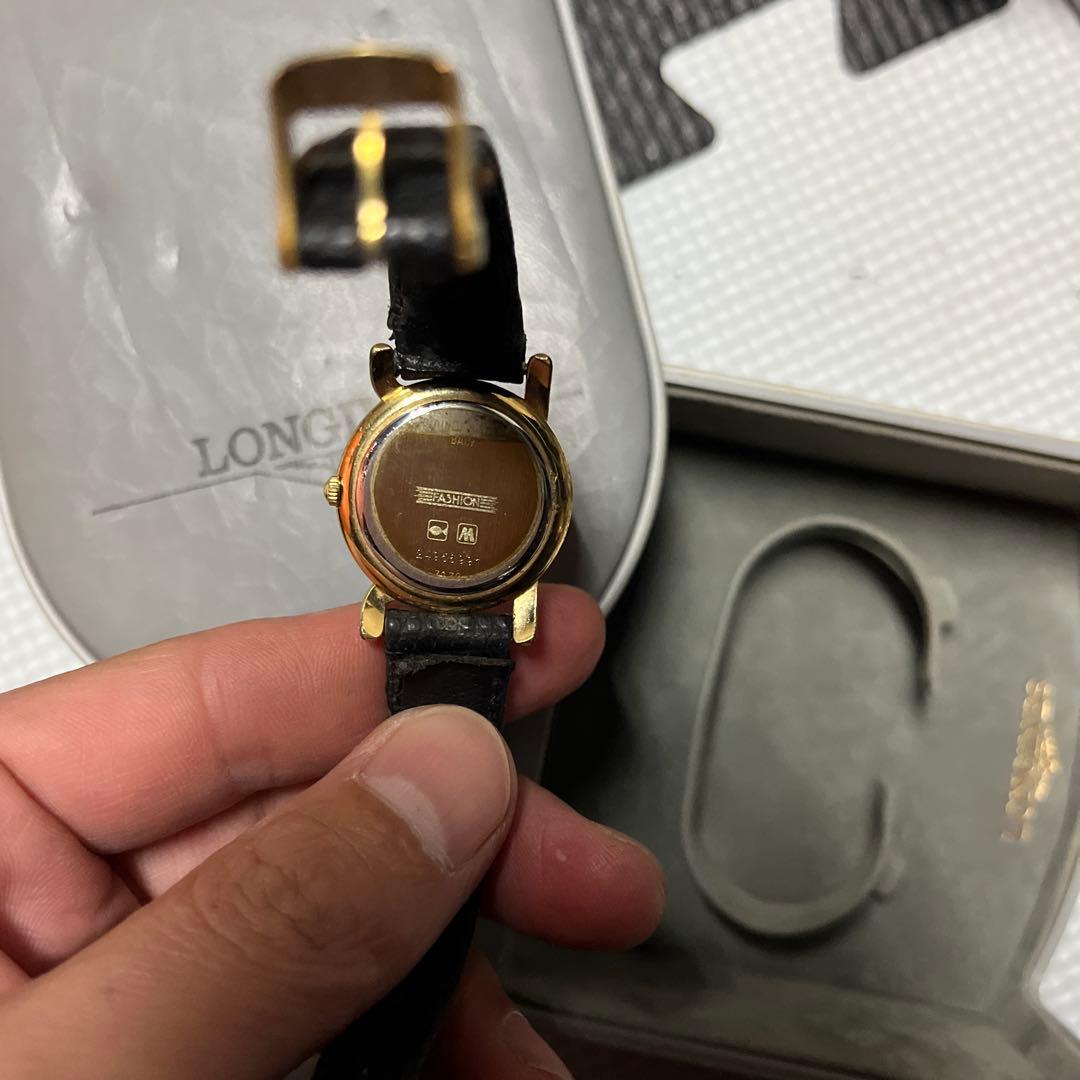 LONGINES ゴールド ブラック 腕時計　９日まで出品