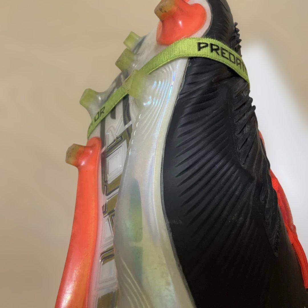 adidas Predator シューズ 27.5ブラック/レッド