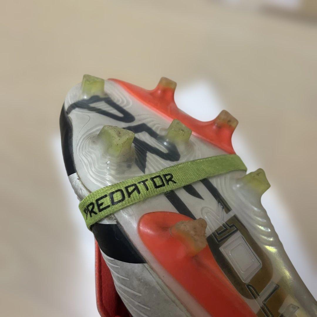 adidas Predator シューズ 27.5ブラック/レッド