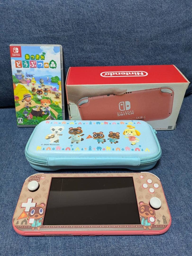 Nintendo Switch Lite ピンク 本体　あつ森ソフト