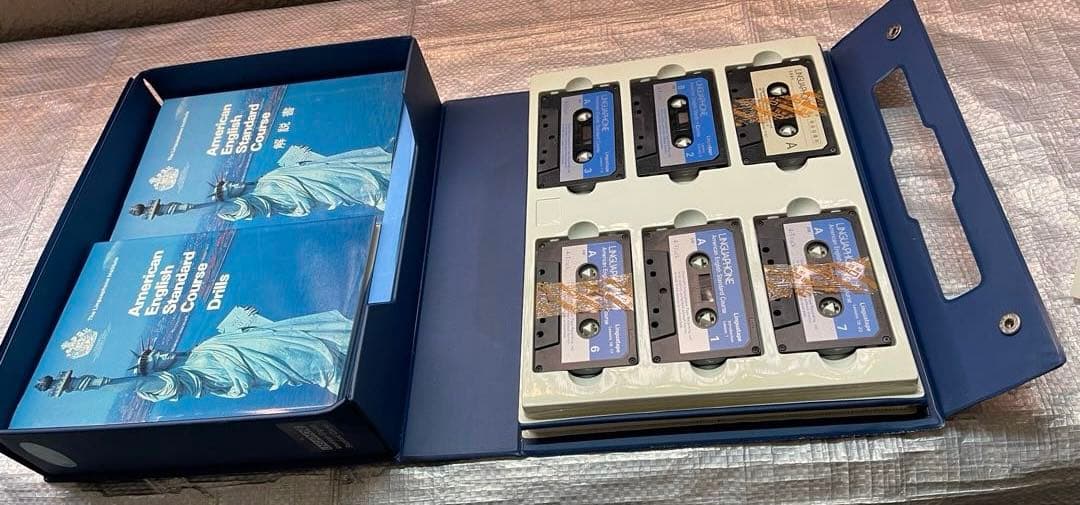 リンガフォン　米語　スタンダードコース　カセット版　欠品無　完全揃　希少