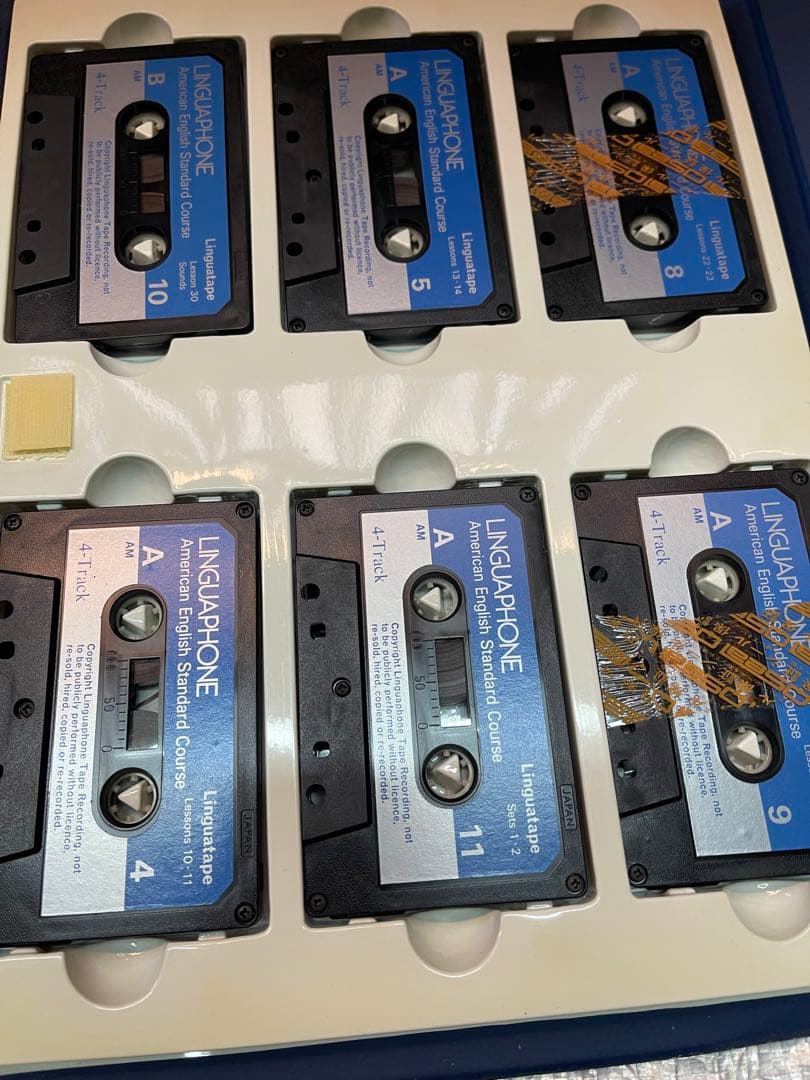 リンガフォン　米語　スタンダードコース　カセット版　欠品無　完全揃　希少