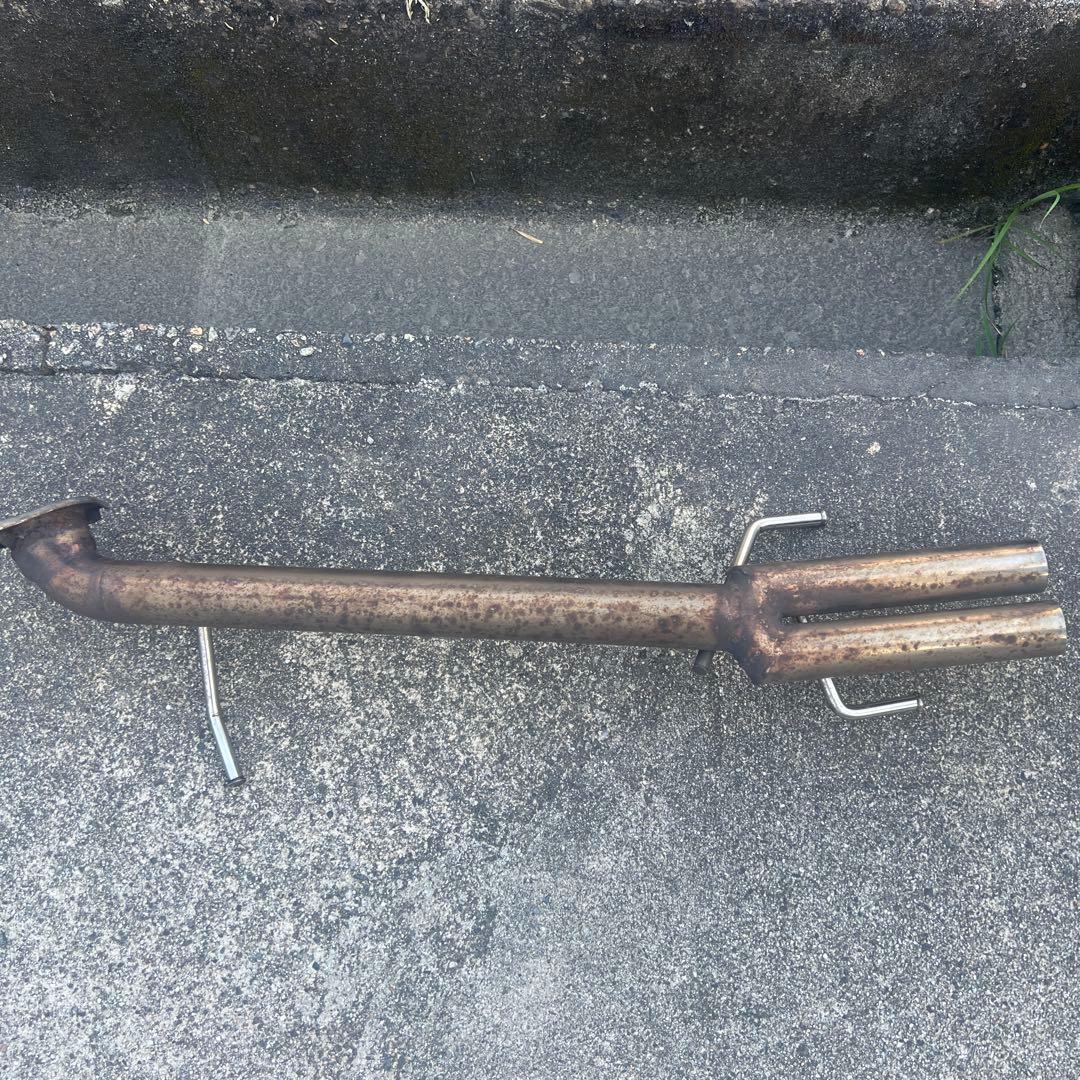 50カムリ前期　リアストレートマフラー