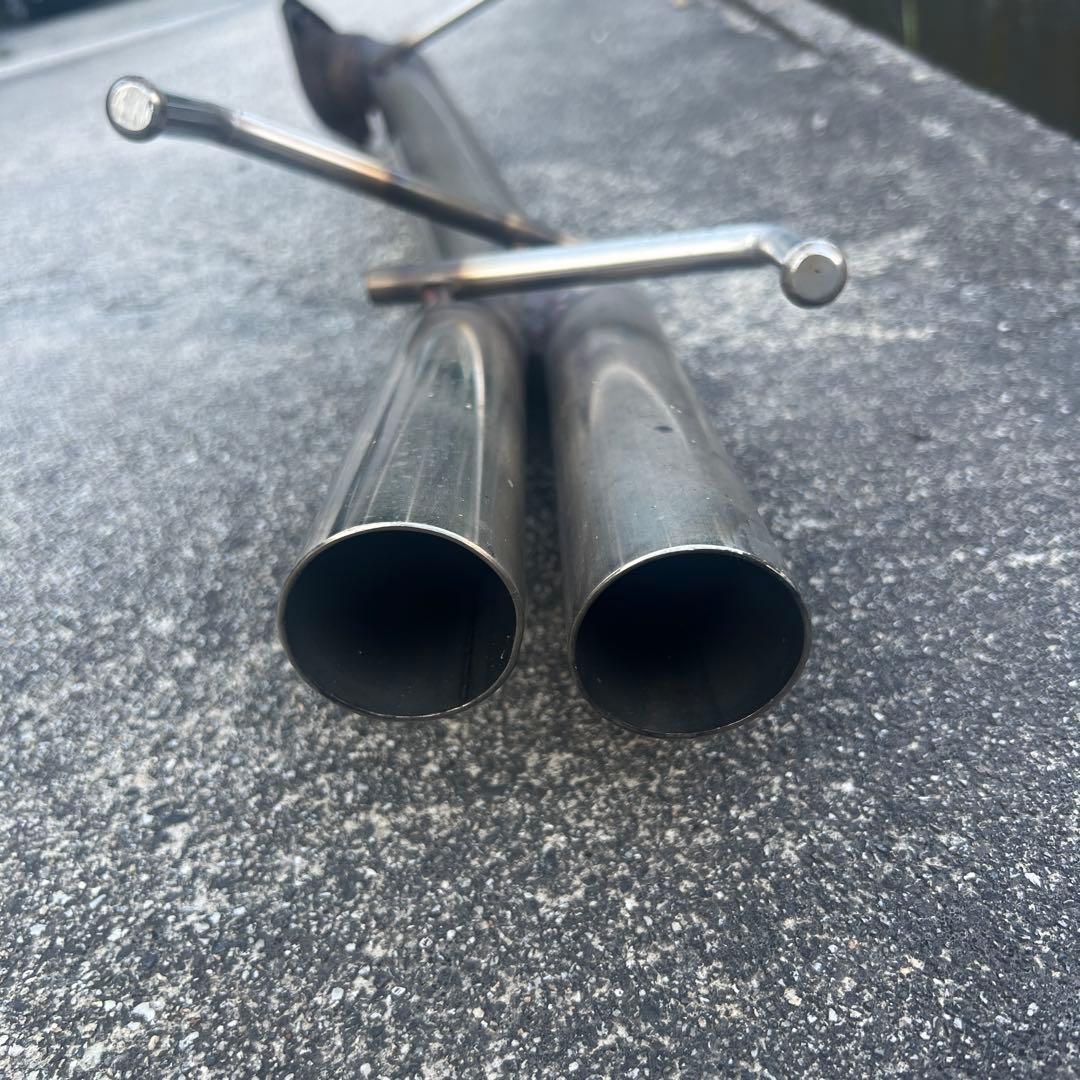 50カムリ前期　リアストレートマフラー