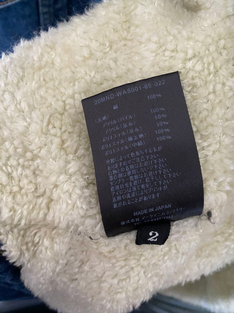 wind and sea マインデニム　デニムジャケット