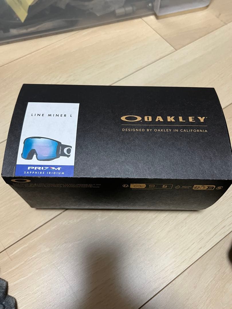 新品　オークリー ゴーグル　LINE MINER ラインマイナー　L 最終値下げ