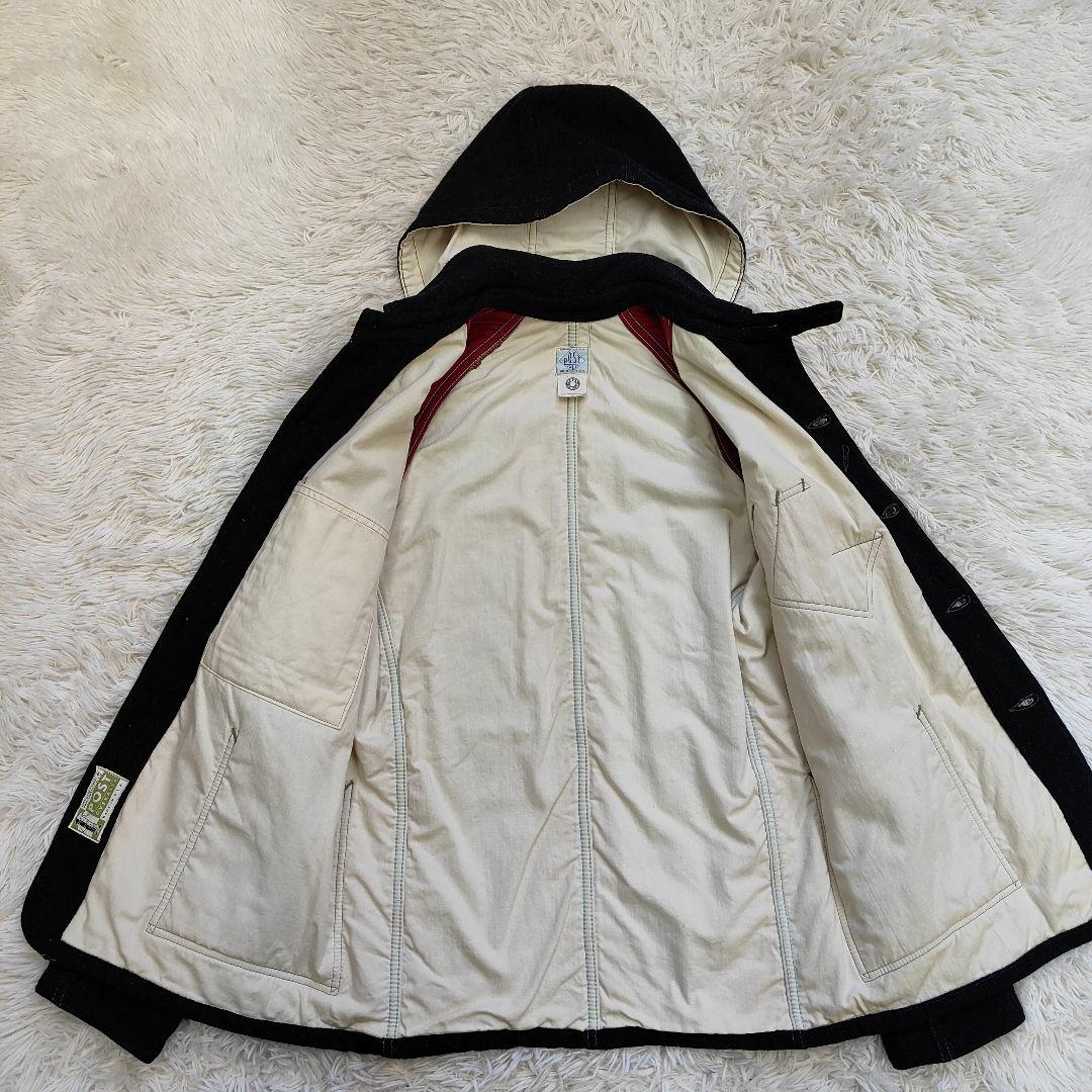 ポストオーバーオール スイートベア ネイビー フードウール