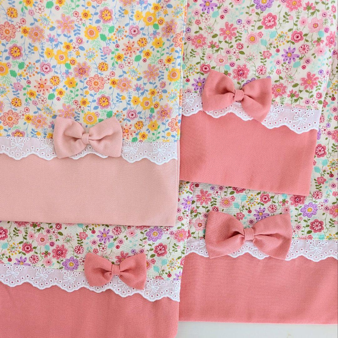 ハンドメイド　入園入学セット　レッスンバック　お着替え袋　上靴袋　お弁当袋